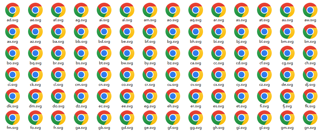 全球国家svg国旗